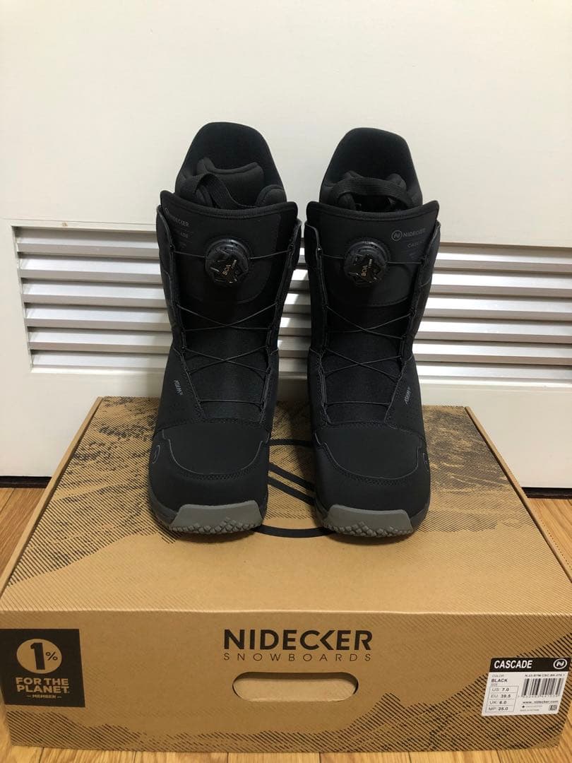 NIDECKER スノーボードブーツ　CASCADE 25センチ　新品未使用