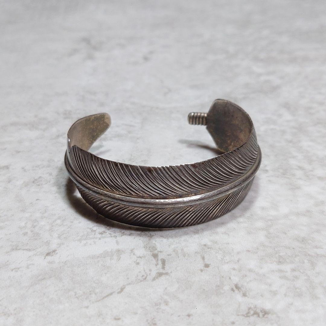 NAVAJO ナバホ フェザーバングル SILVER925