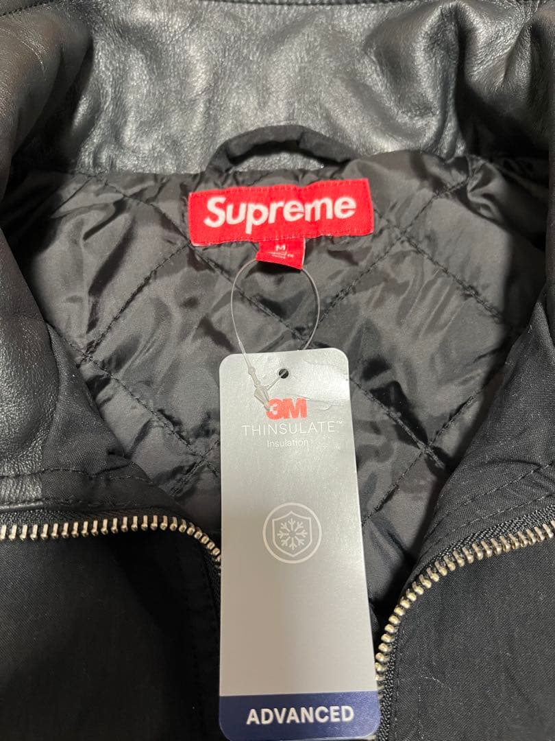 ボ*イ様 新品 Supreme Leather Collar Utility J