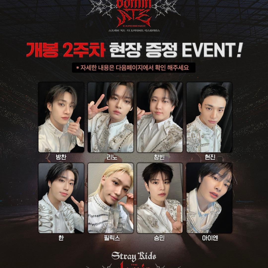 Stray Kids dominATE 映画 特典トレカ 8枚セット 公式品