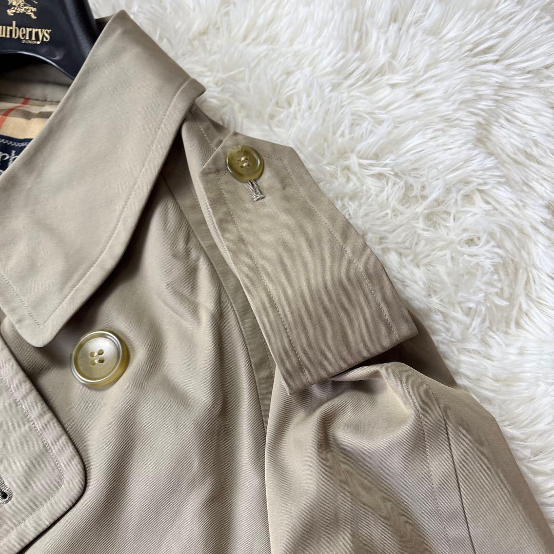 おにゃんこぽんBurberrys トレンチコート 裏地ノバチェック L