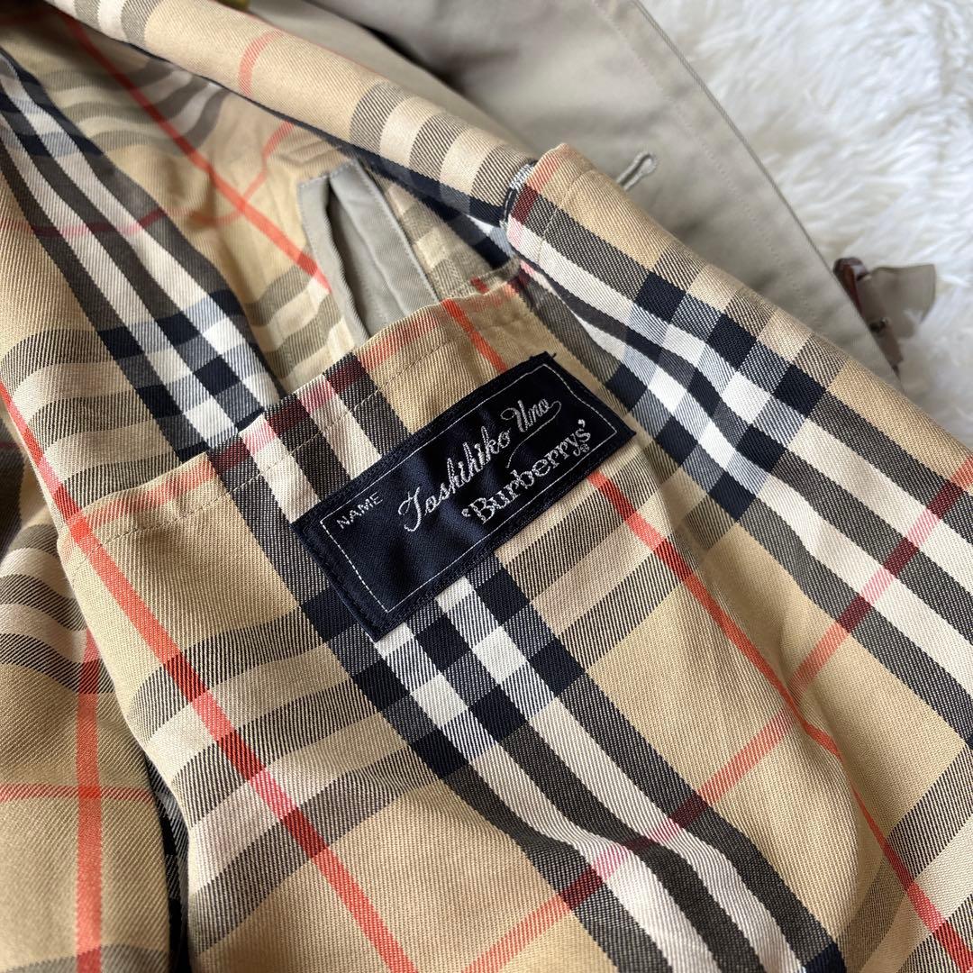 おにゃんこぽんBurberrys トレンチコート 裏地ノバチェック L