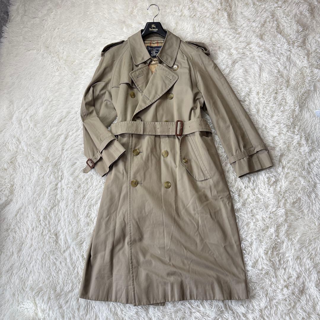 おにゃんこぽんBurberrys トレンチコート 裏地ノバチェック L