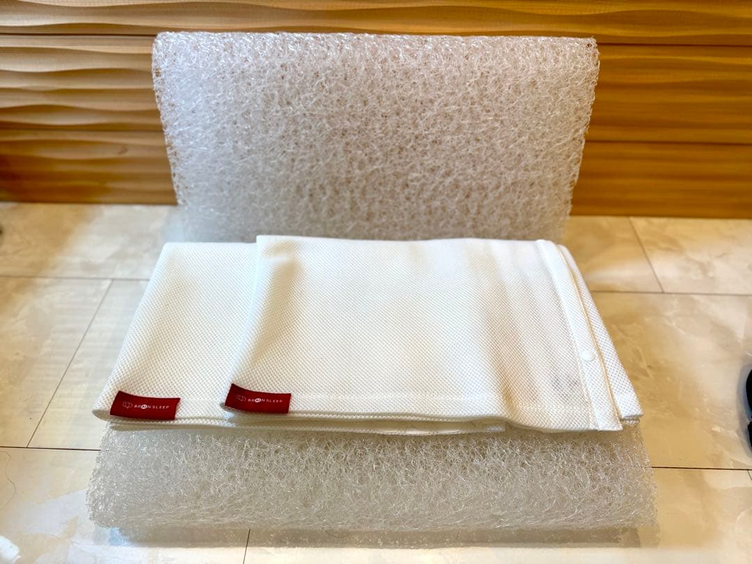 ブレインスリープ　枕とカバー　2セット