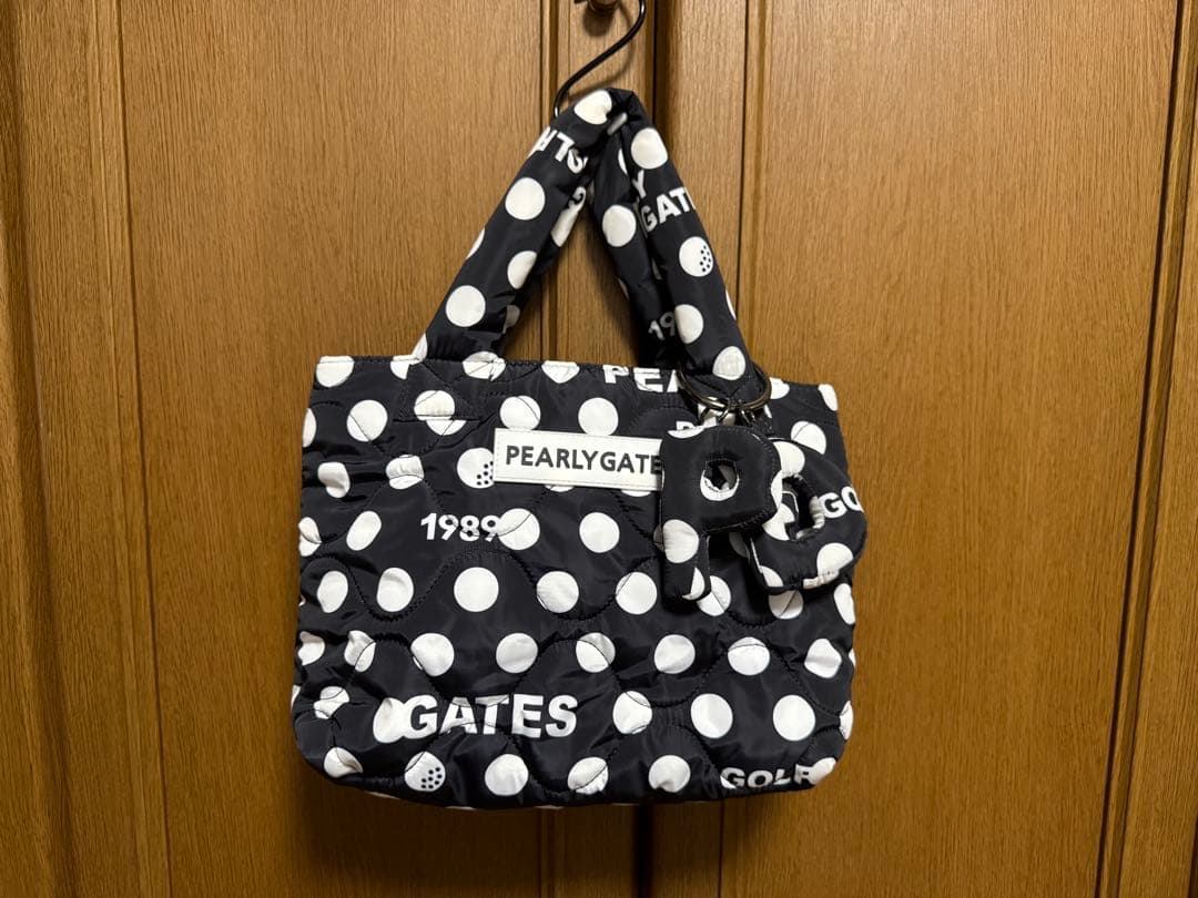 【美品】PEARLY GATES ドット柄 カートバッグ