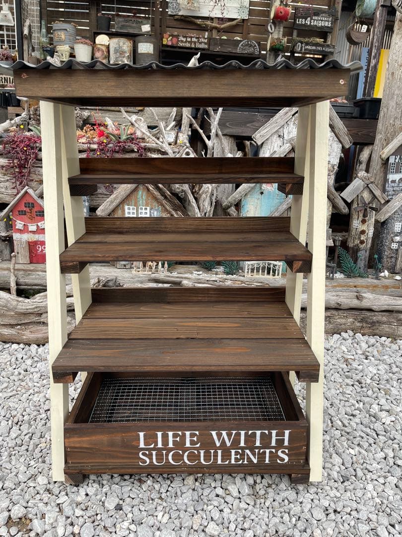 多肉植物棚　GAI-T51（棚＋トレー）