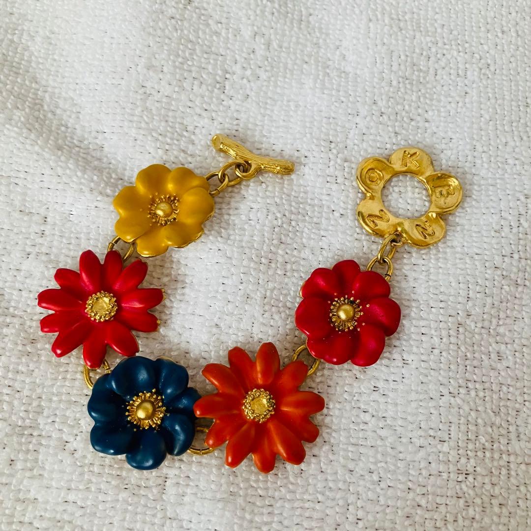 KENZO フラワーブレスレット