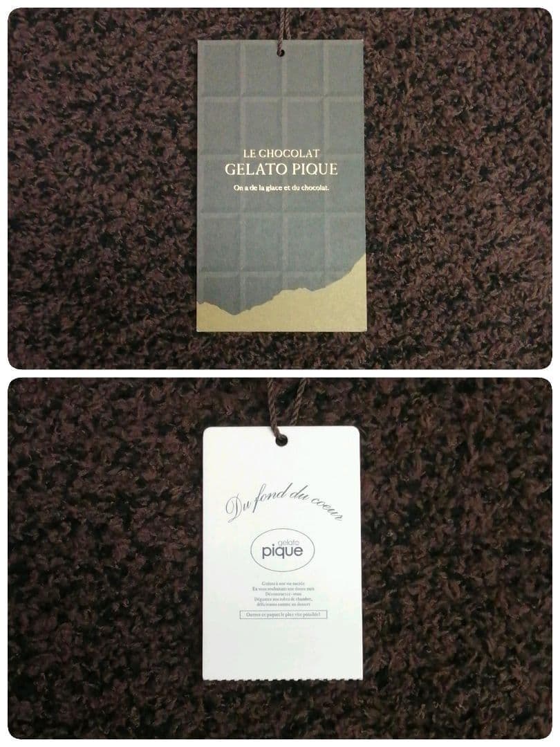 gelato pique　ジェラートピケ　タグ付き　ル・ショコラ　コラボ
