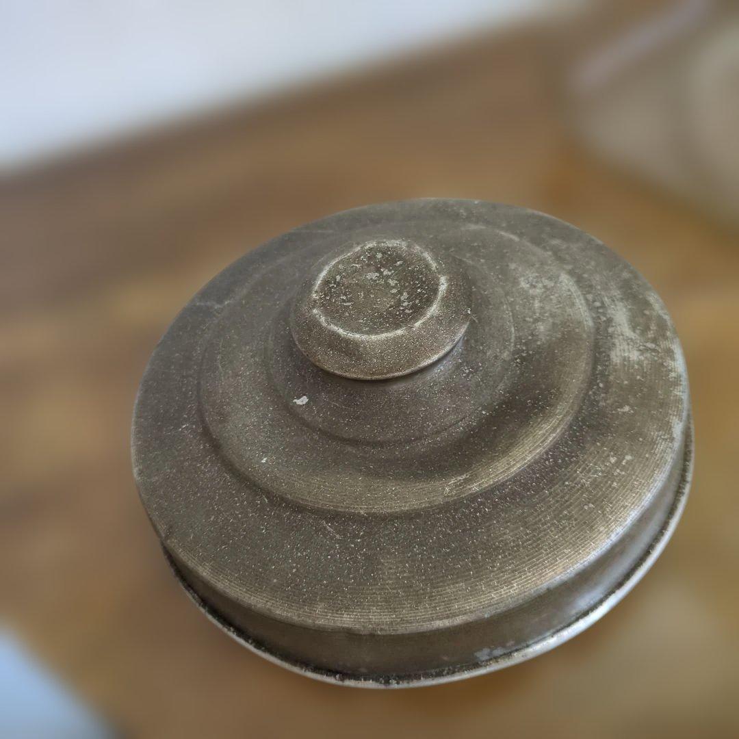 骨董　ガラス瓶　アルミ蓋　角瓶　ガラス　駄菓子屋　瓶　アンティーク