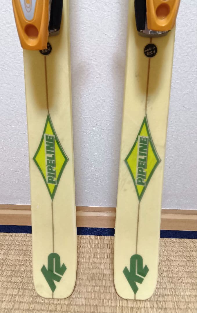 名機 K2 PIPELINE モーグル専用 ホットワックス済み 173cm