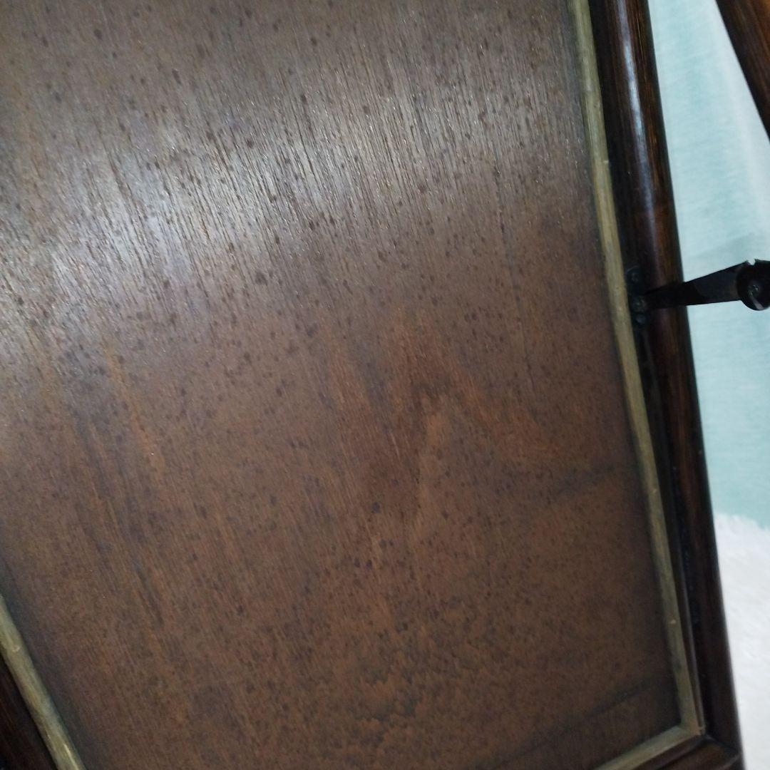 p*l様 レトロ　　ラタン　スタンドミラー　姿見