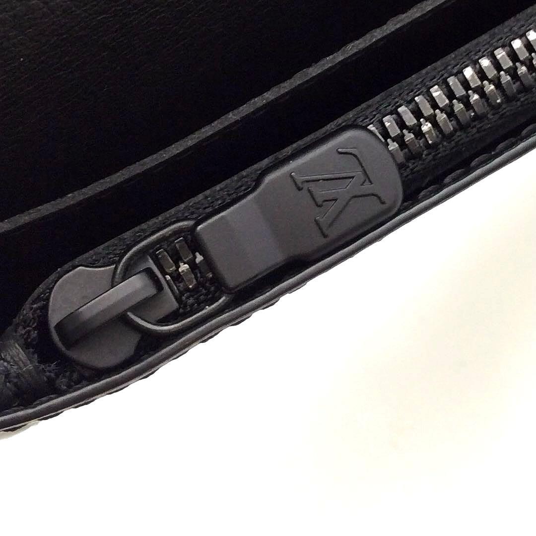 ルイヴィトン モノグラム シャドウ メンズ 長財布 ポルトフォイユ ブラザ