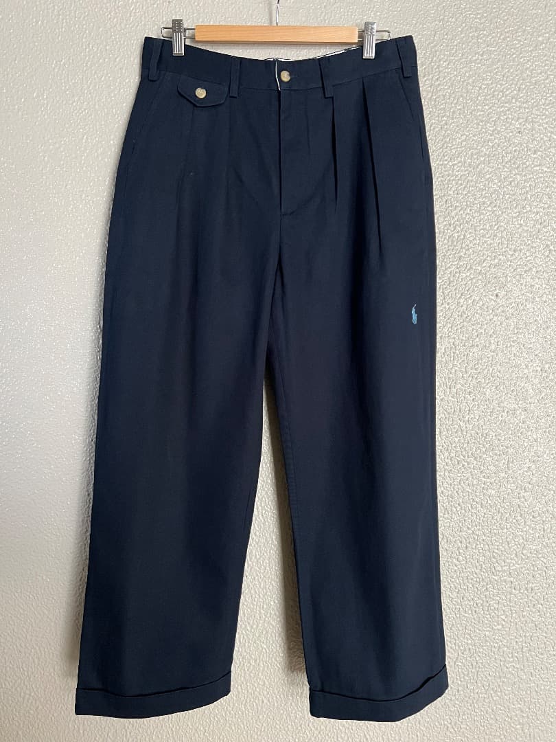 未使用 ラルフローレン×BEAMS　別注 ワンポイント刺繍　チノパン 31×30