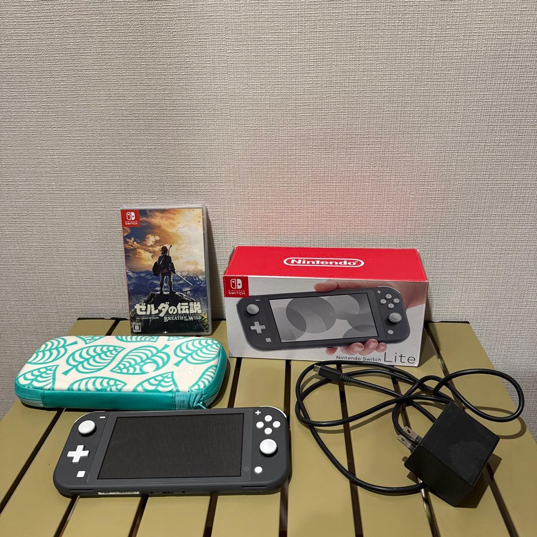 Nintendo Switch Lite 本体 + ゼルダの伝説＋ケースセット