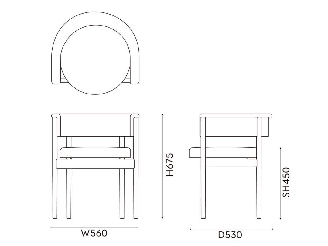 【2024年購入】カリモクケース　イス　サイドチェア　カリモク