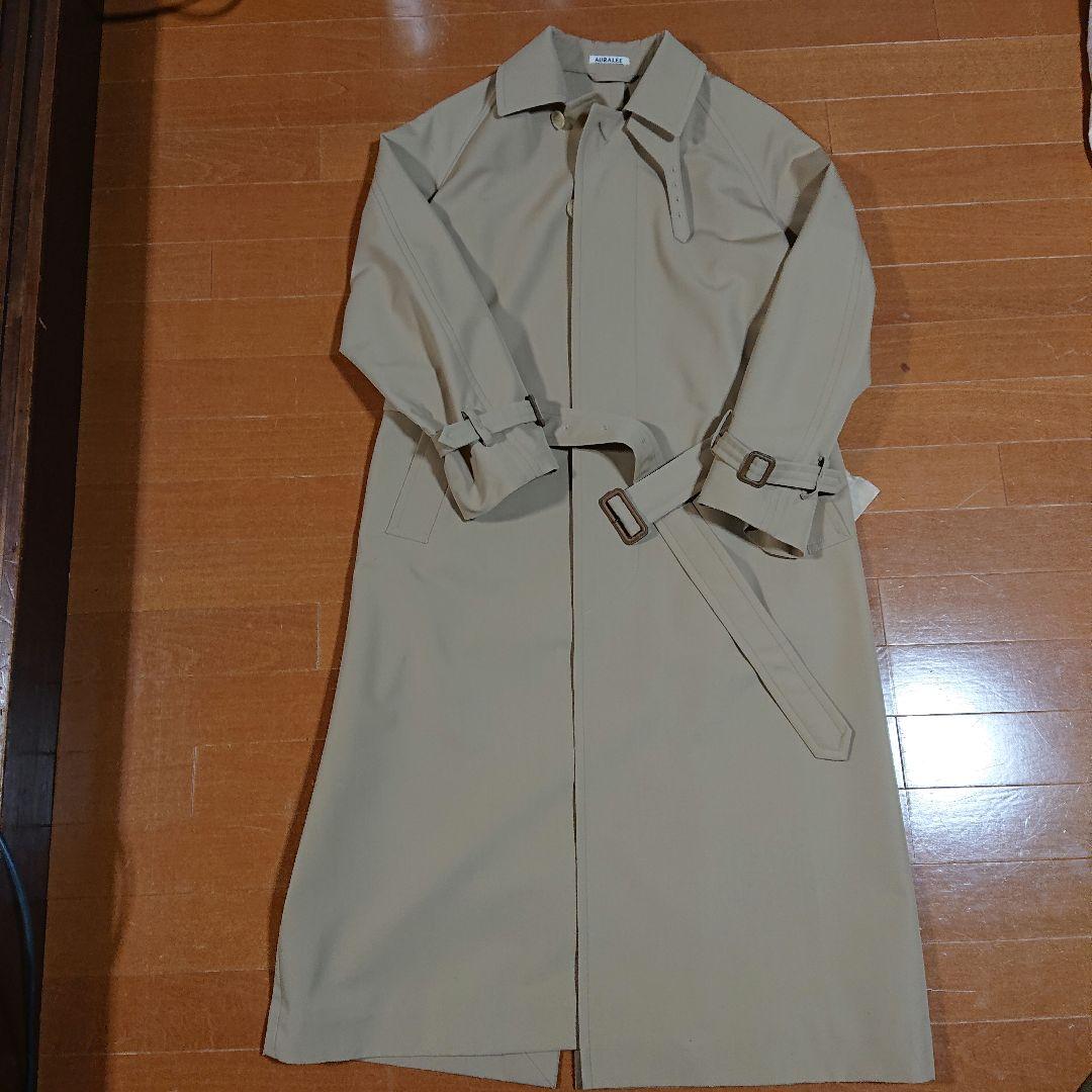 AURALEE ステンカラーコート お直し済み ほぼサイズ0