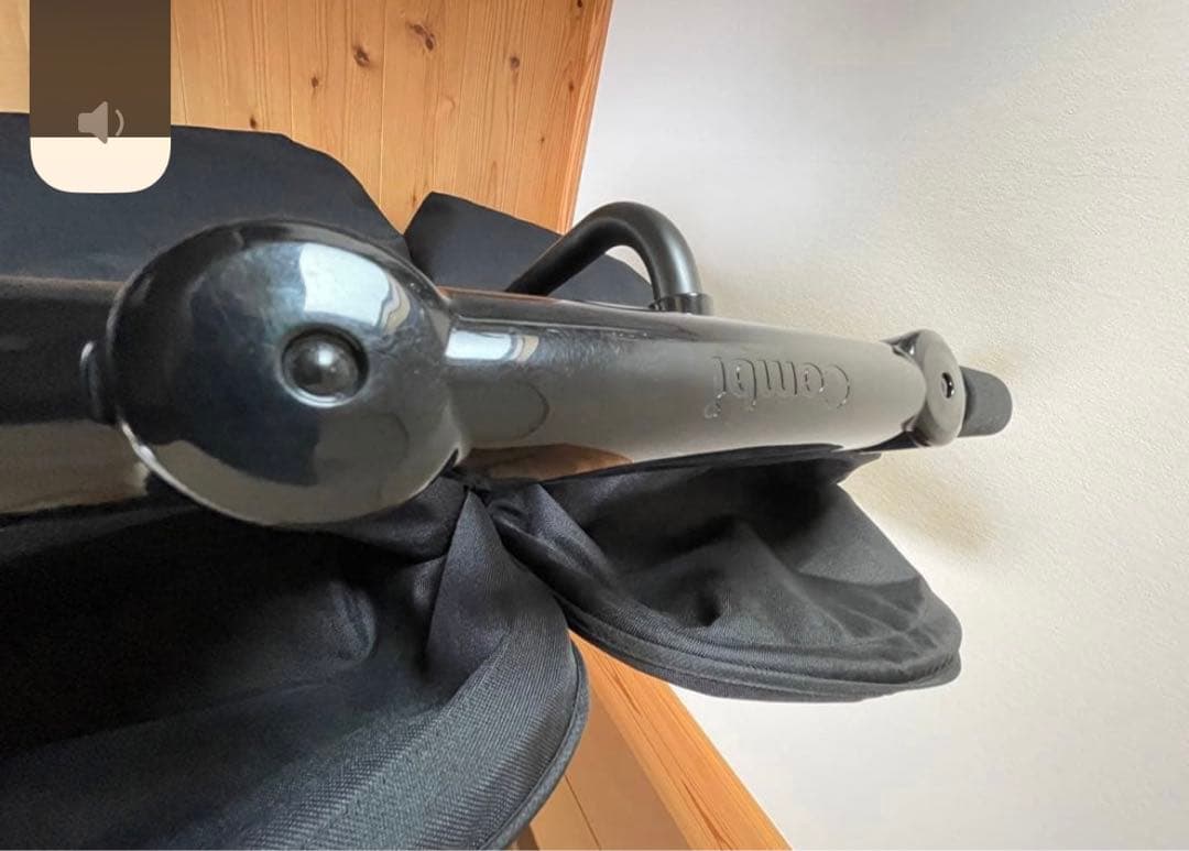 美品　combi ツインスピン　ダブルベビーカー ブラック 双子