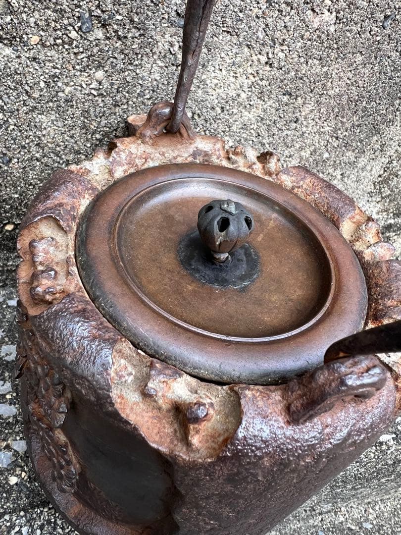 本物保証　鉄瓶　龍文堂　美品