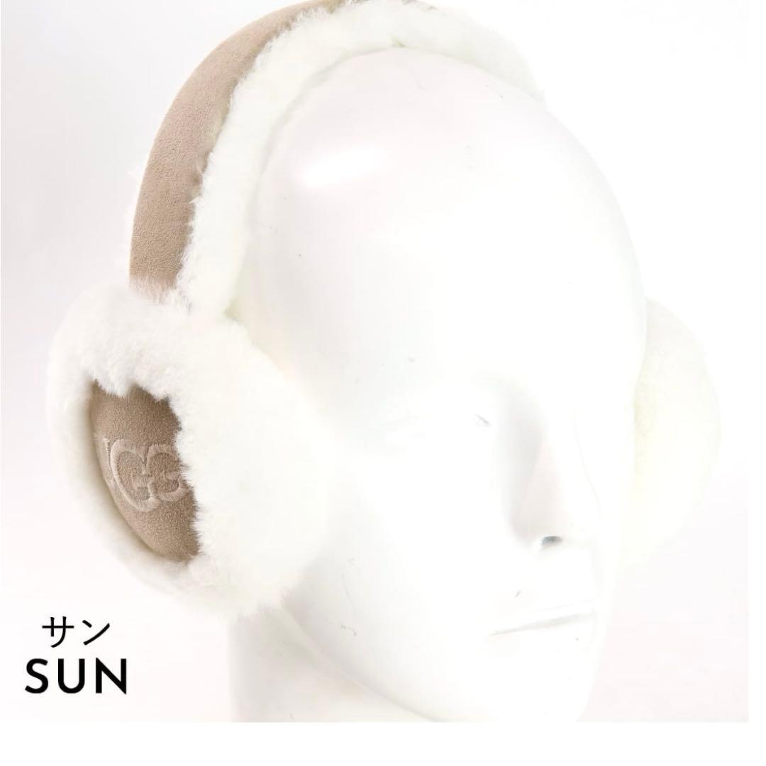 新品未使用箱有ugg アグイヤーマフ　サンSHEEPSKIN EARMUFF
