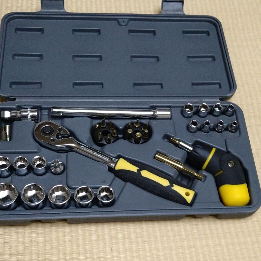 chrome vanadium ソケットレンチ+ドライバーセット