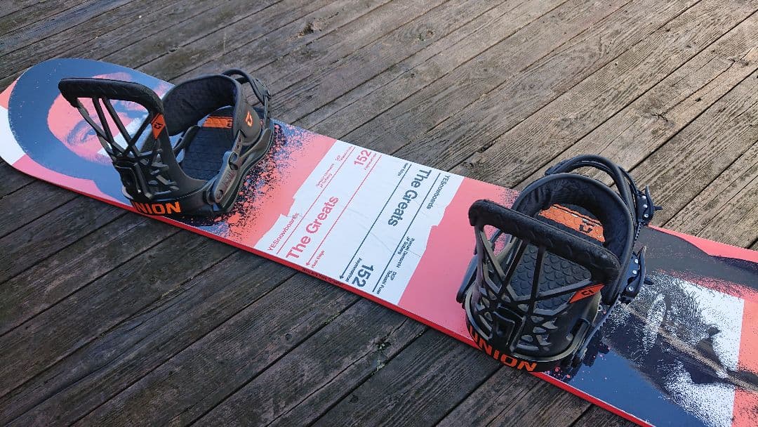 スノーボード 2点セット YES The Greats 152cm UNION