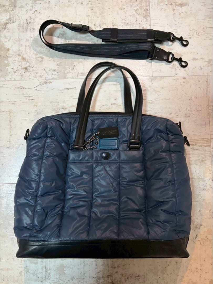 COACH ナイロントートバッグ