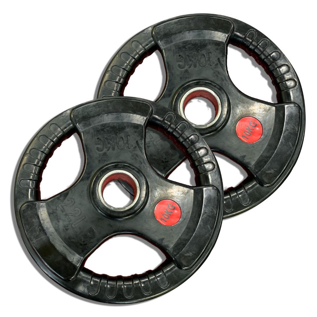 50mm 3グリップラバープレート 155kg セット