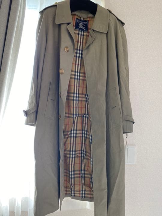 バーバリー ステンカラーコート トレンチコート