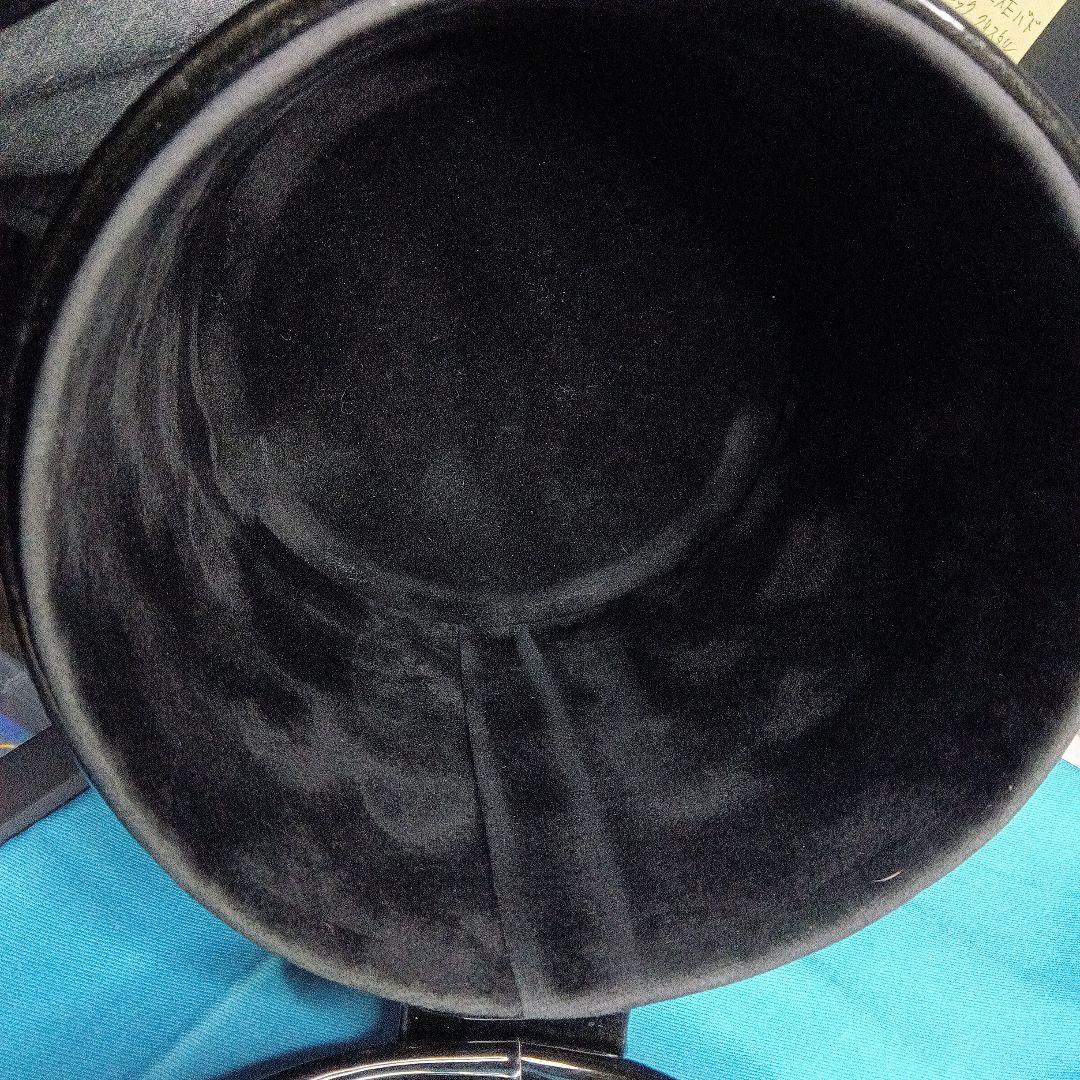 ＤＡＤダストボックスモノグラムレザーエナメルブラック中古品