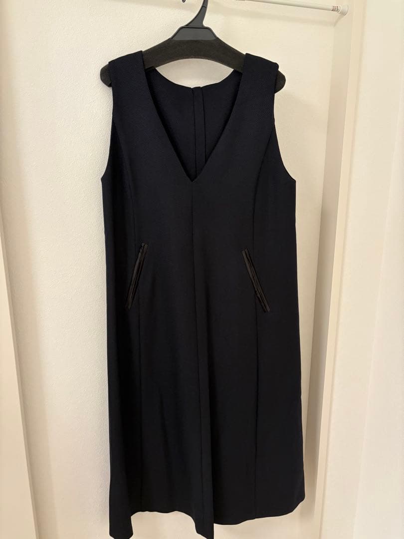 LOUNIE ツイード調ジャンパースカート