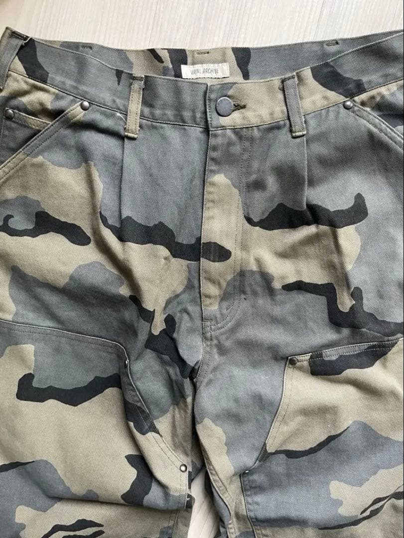 VAINAL ARCHIVE迷彩柄パンツ Mサイズ