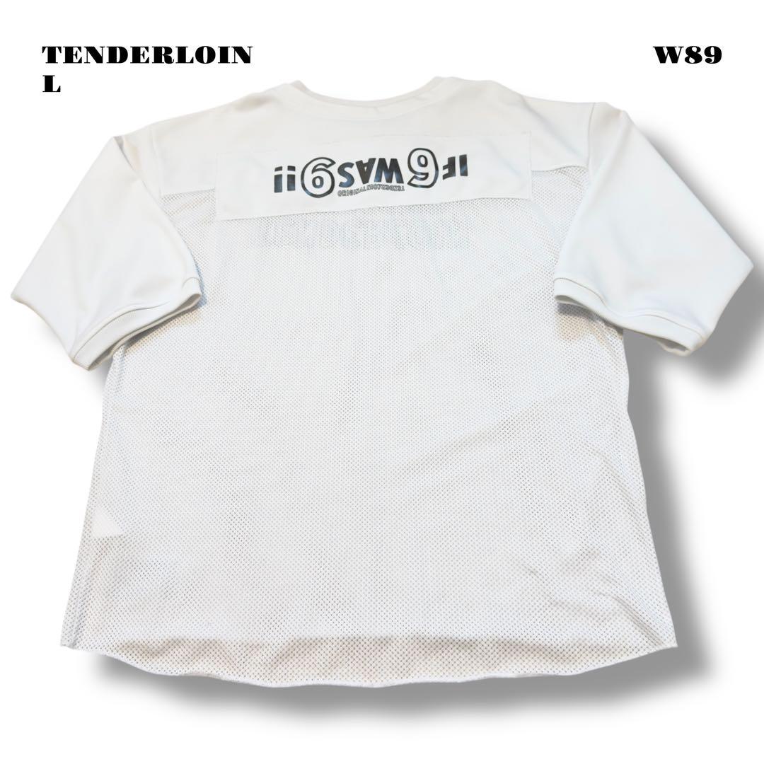 未使用品！ TENDERLOIN 長袖Tシャツ ロンT NFL ホワイト 白 L