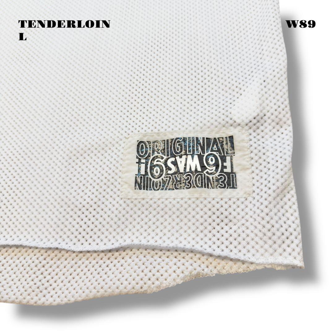 未使用品！ TENDERLOIN 長袖Tシャツ ロンT NFL ホワイト 白 L