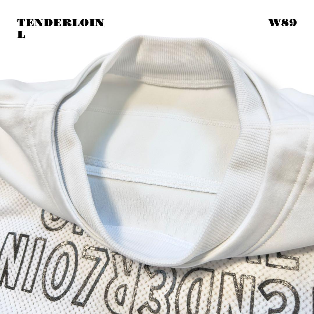 未使用品！ TENDERLOIN 長袖Tシャツ ロンT NFL ホワイト 白 L