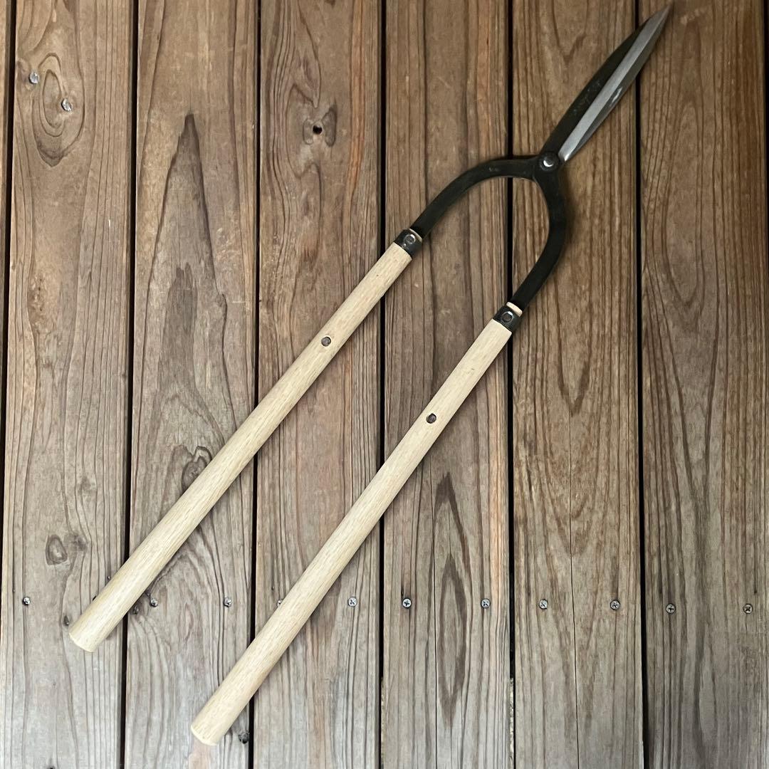 安広　刈込鋏　両手鋏　植木鋏　庭師鋏