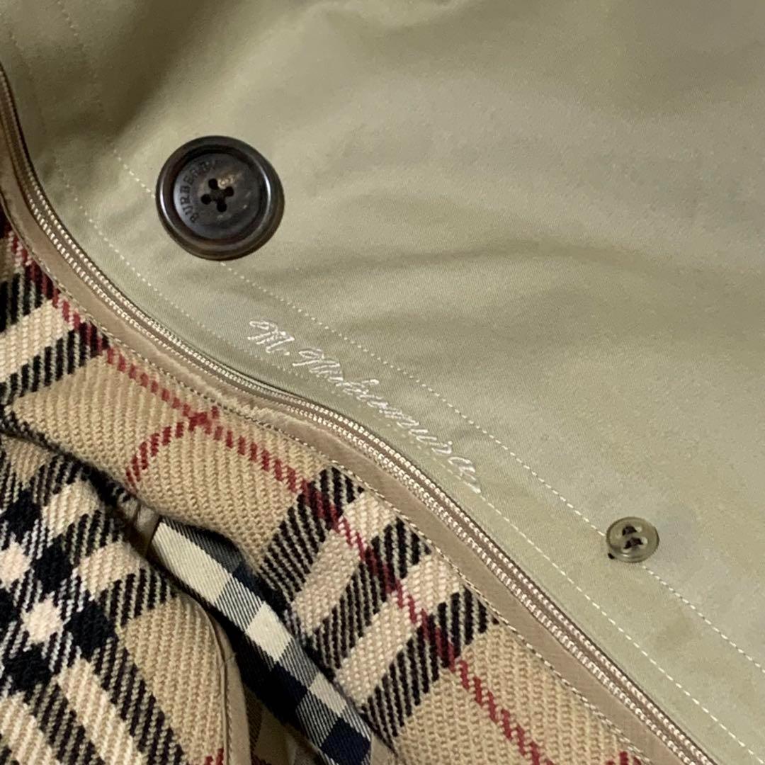極美品　バーバリーロンドン　4XL 着丈120 トレンチ　カシミヤ混　ベルト