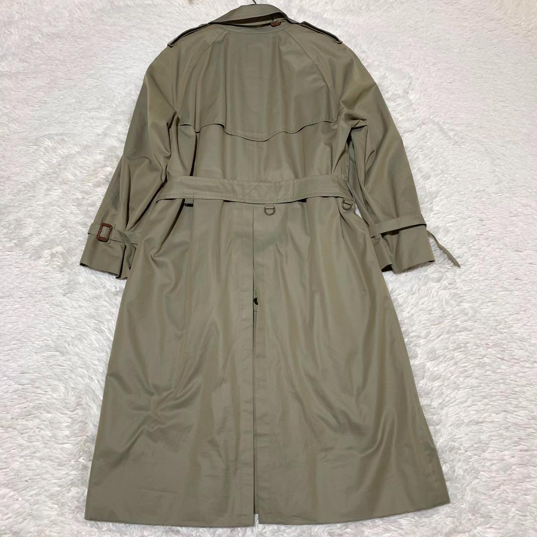 極美品　バーバリーロンドン　4XL 着丈120 トレンチ　カシミヤ混　ベルト