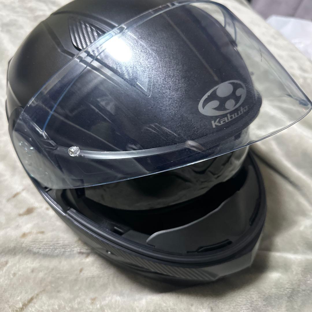 Kabuto Ryuki システムフルフェイスヘルメット マットブラックＬ