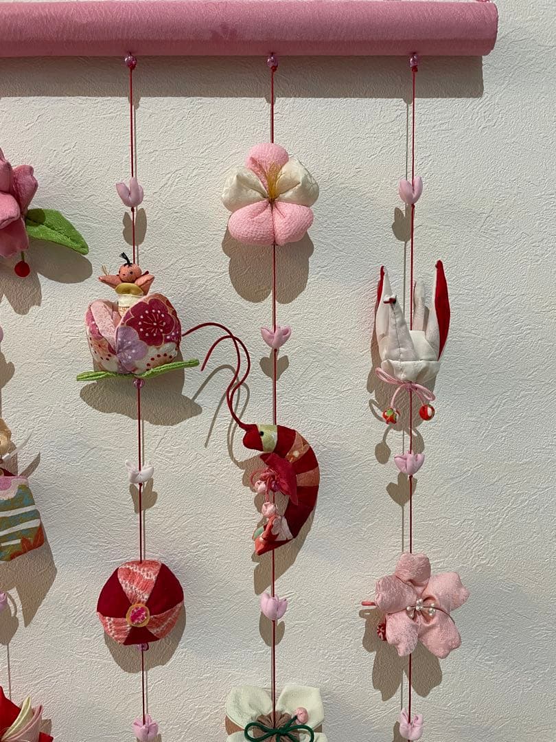 つるし雛　No.155 壁掛けタイプ・ひな祭り・桃の節句・女の子節句飾り