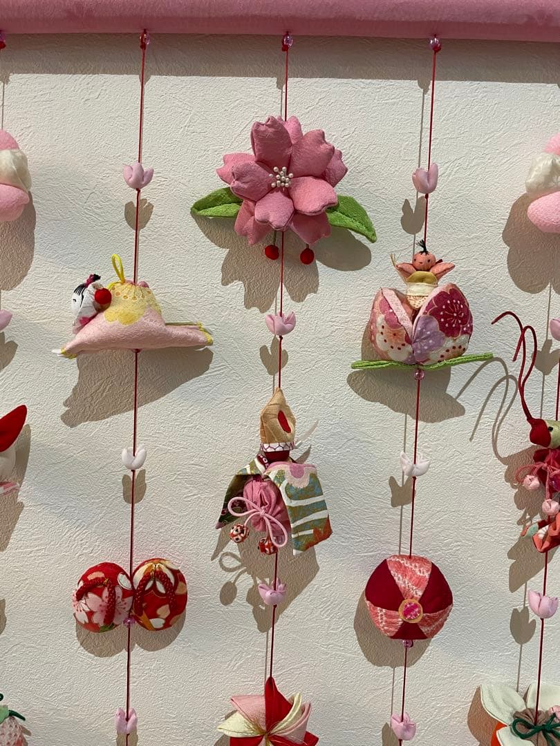 つるし雛　No.155 壁掛けタイプ・ひな祭り・桃の節句・女の子節句飾り