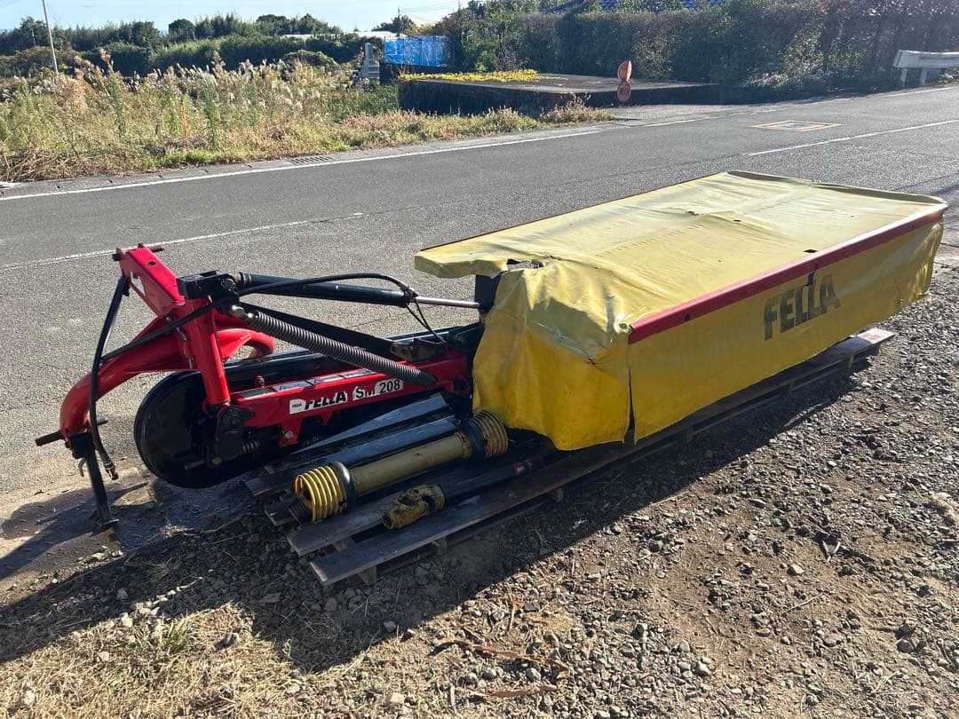 宮崎　FELLA ディスクモア 5連 油圧　折り畳み　SM208　フェラー　モア