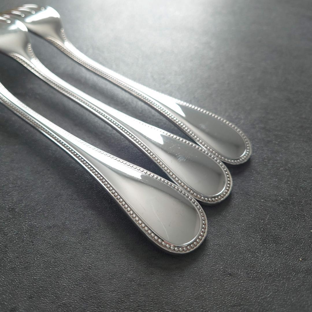 クリストフル パール テーブルフォーク 3点