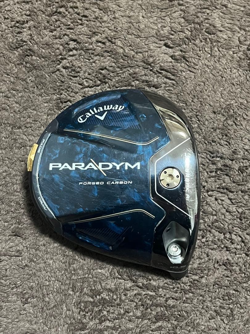 TCシリアル キャロウェイ パラダイムツアー ヘッド 10.5度　おまけ付き