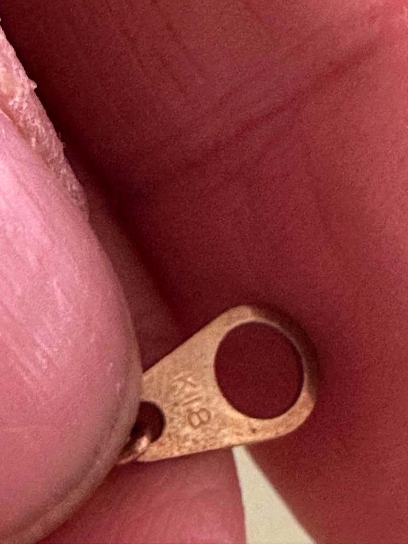 大開運　エッヂド・カーネリアン　ターコイズ　18K 天珠