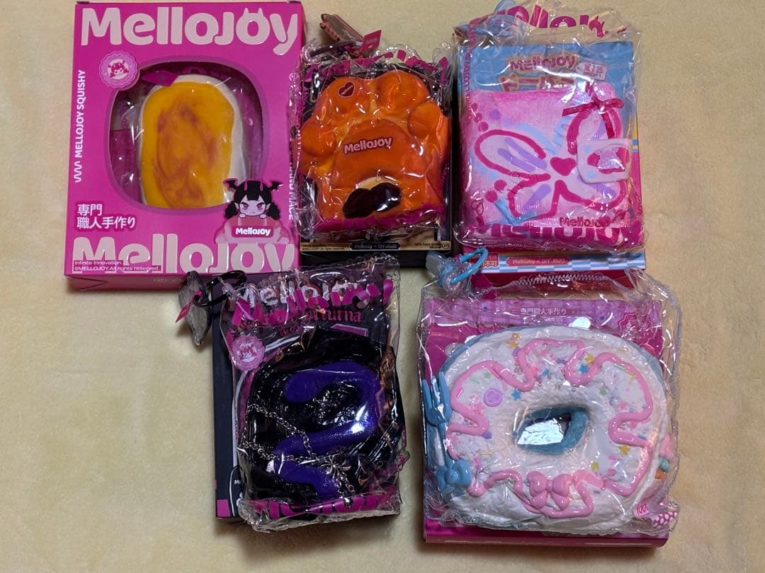 Mellojoyメロジョイスクイーズ 5点セット