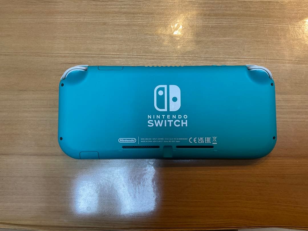 Switch　Lite　ターコイズ　充電器&ケース付き