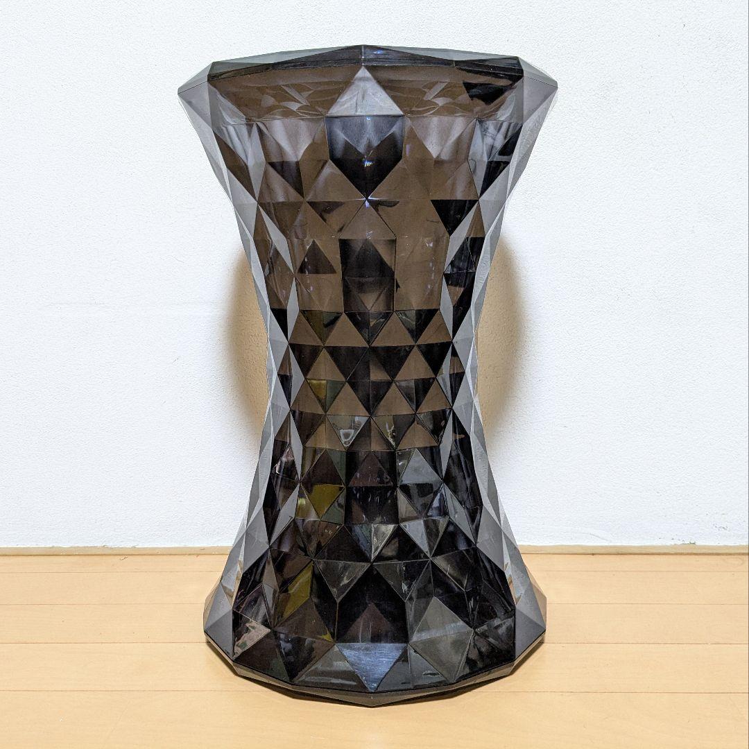 美品 Kartell STONE カルテル ストーン スツール スモーク 2