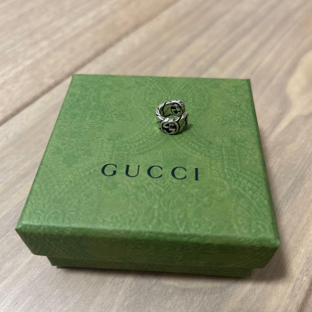 GUCCI シルバー イヤカフ(片耳用)