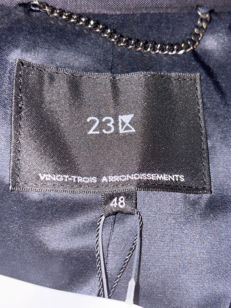 新品☆現行★24AW 23区 ニジュウサンク　パンツスーツ 48 大きいサイズ