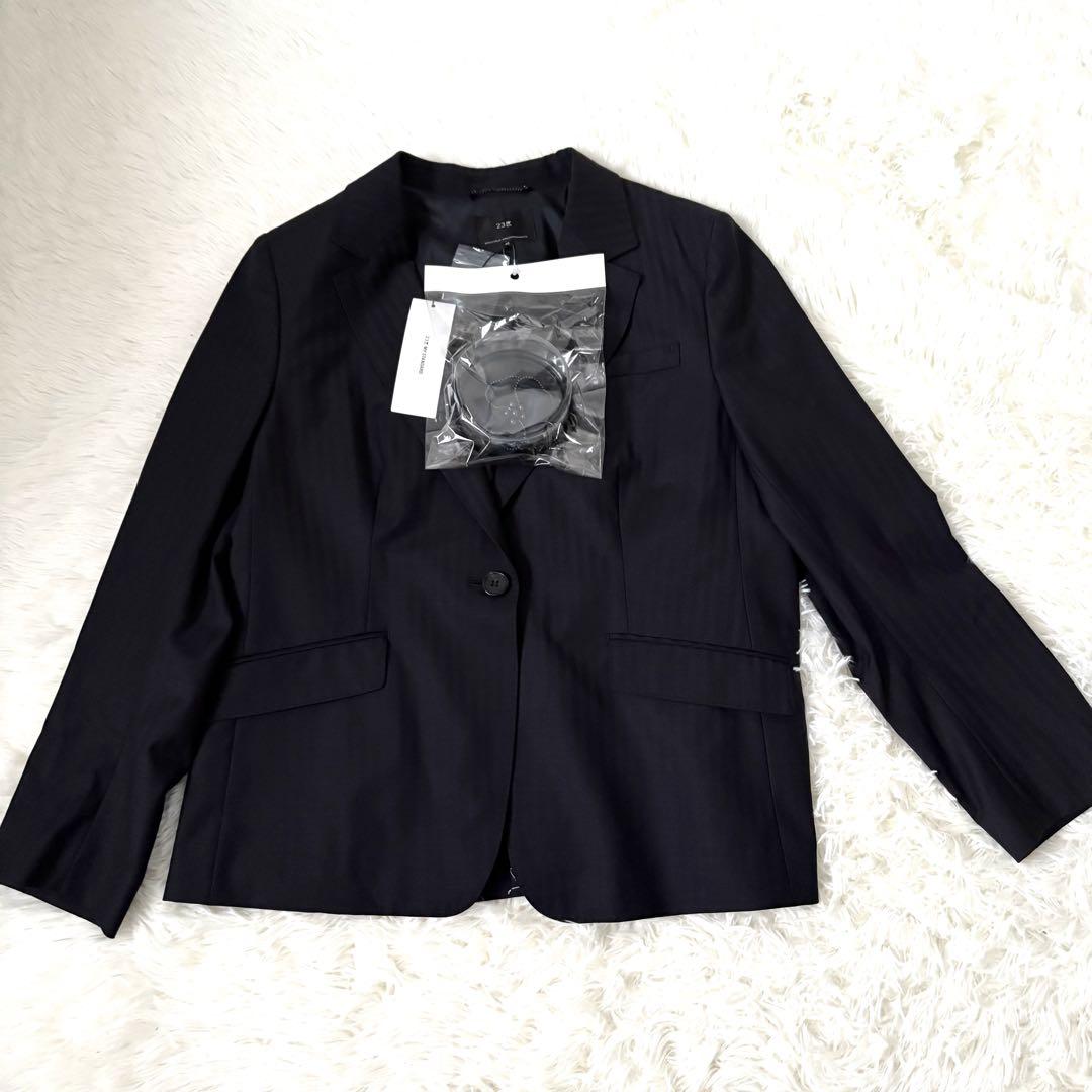 新品☆現行★24AW 23区 ニジュウサンク　パンツスーツ 48 大きいサイズ